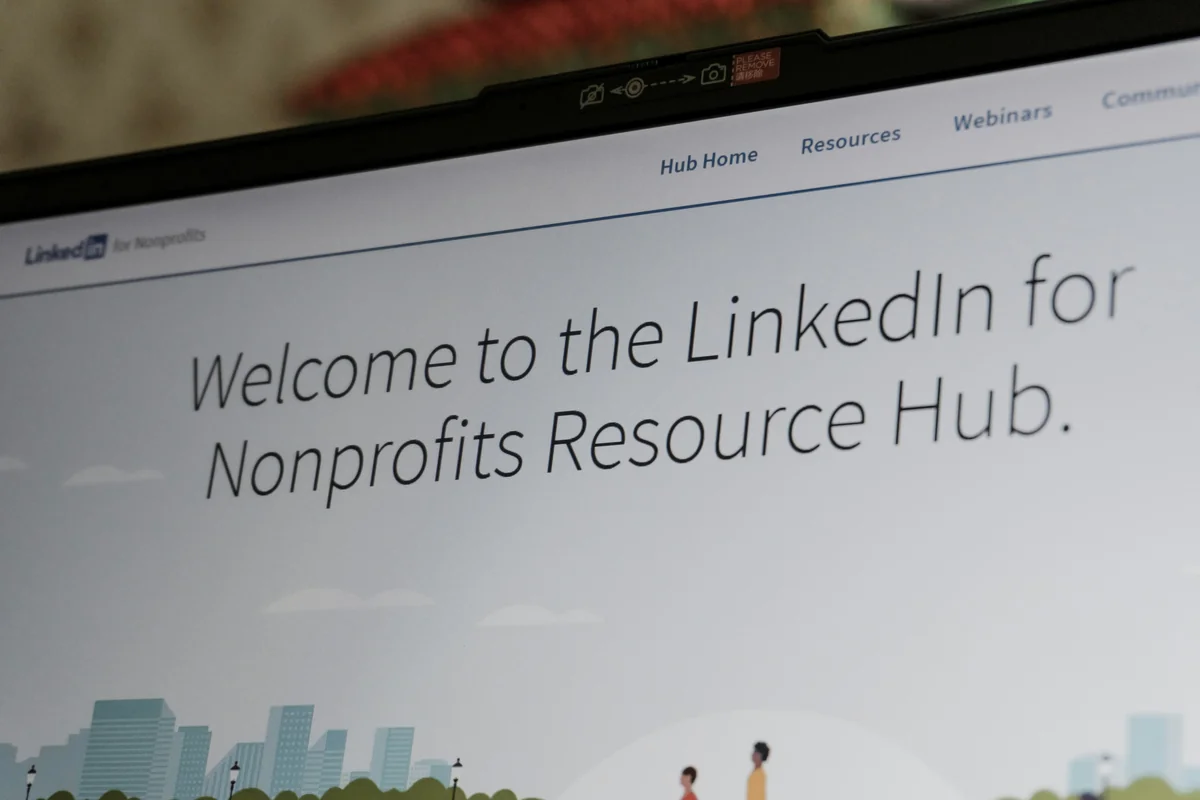 Linkedin for nonprofits resource hub welcome screen. - networking online community - Indepth reviews of trending kitchen gadgets on social media