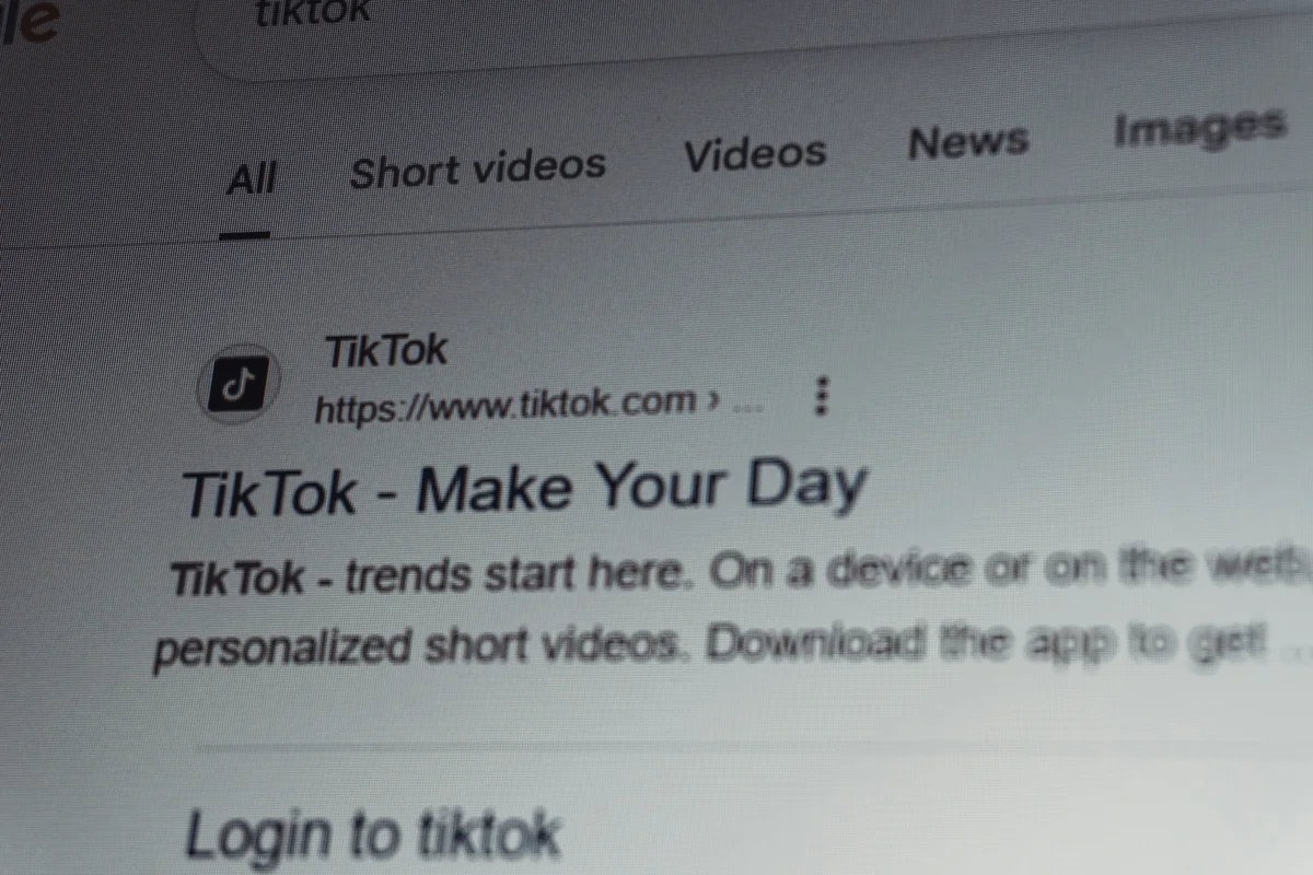 Search results for tiktok website on a screen. - networking online community - Indepth reviews of trending kitchen gadgets on social media