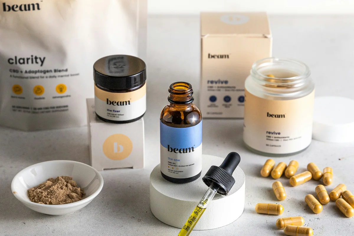 white and black labeled bottle - highquality selfcare products for an improved daily routine