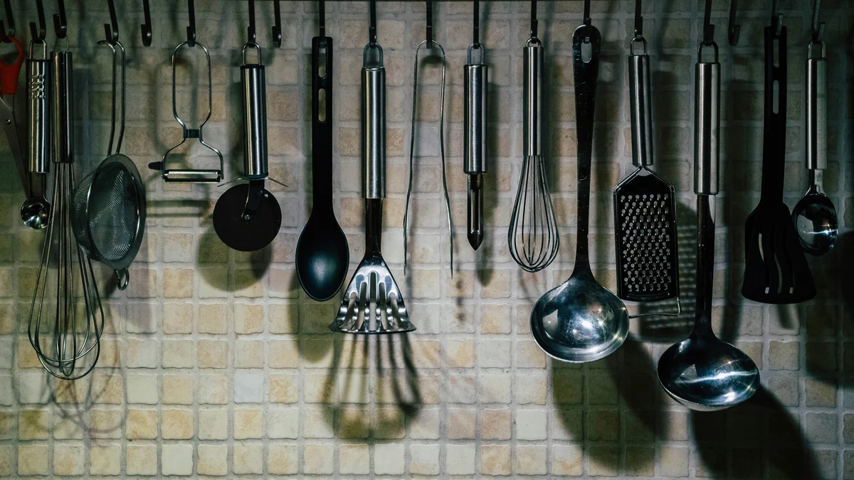 a bunch of kitchen utensils - longterm durability reviews of everyday kitchen tools