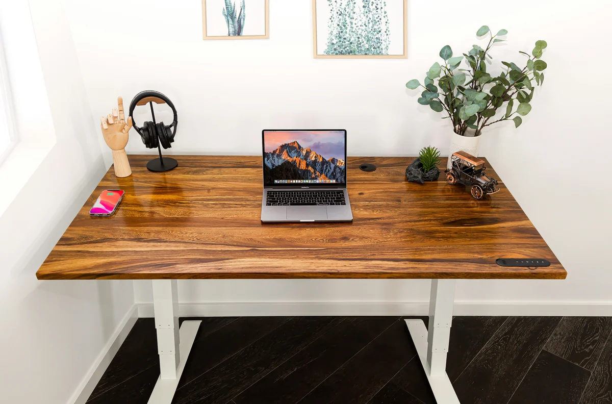 Upgrade your work experience with Effydesk's Solid Wood Electric Adjustable Standing Desk. - home office workspace - Professionalgrade home office equipment reviews for remote workers
